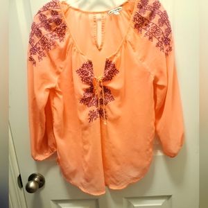Sheer Pink Top